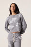 Marco Crop Melange Terry Surf City Sweatshirt