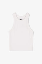 Amaya Fitted Crop Rib Tank