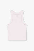 Amaya Fitted Crop Rib Tank