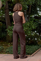 Violet Fitted Baby Rib U Tank