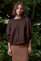 Kenya Boxy Loop Terry Sweatshirt