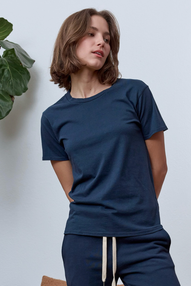 Billy Relaxed Fine Jersey Tee Hover Image