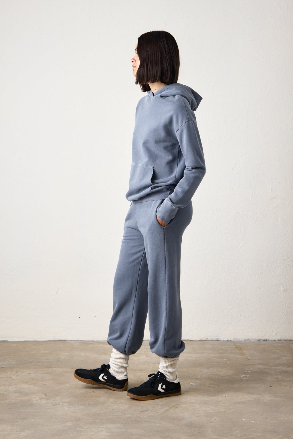 ELLIS RELAXED LOOP TERRY HOODY