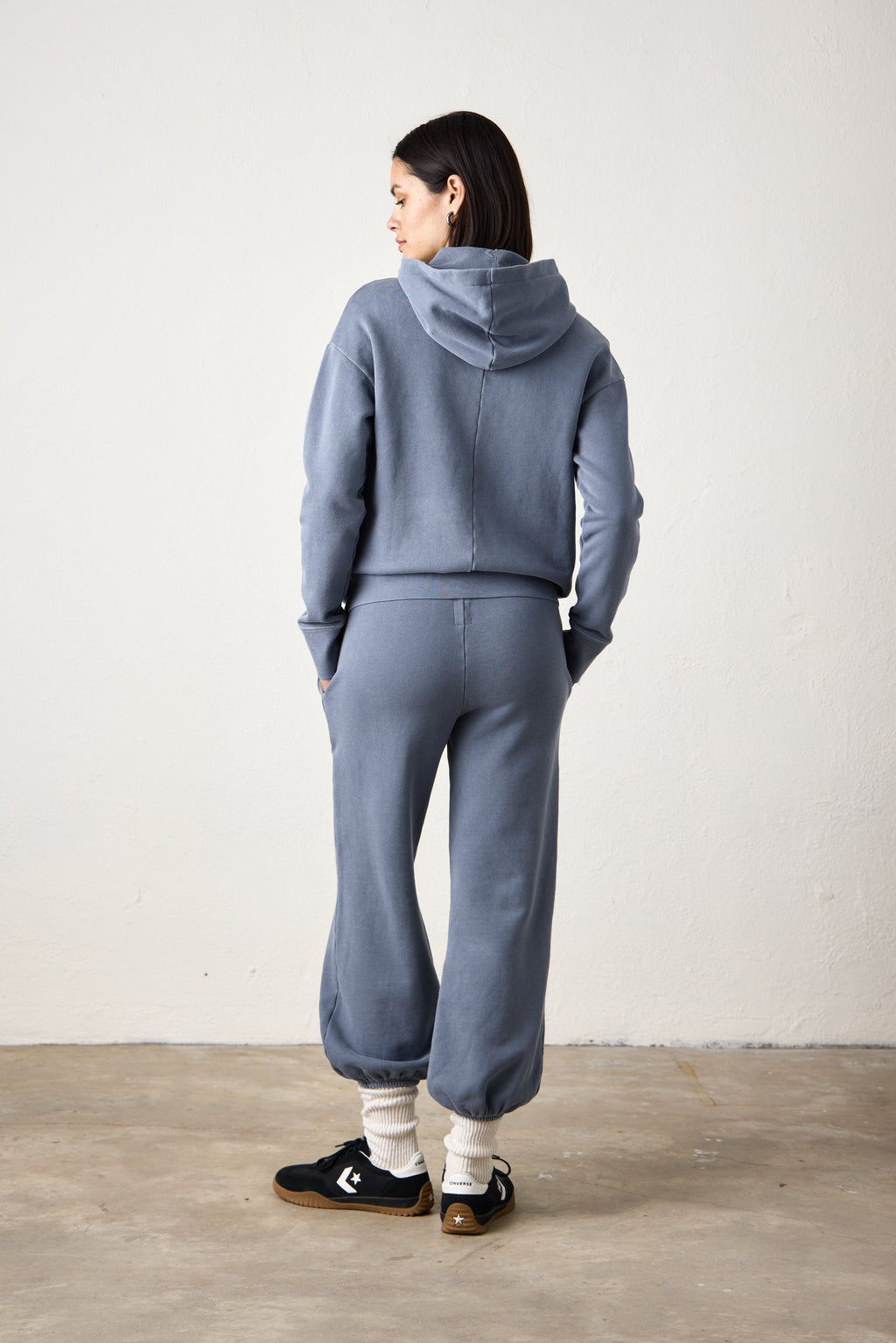 ELLIS RELAXED LOOP TERRY HOODY