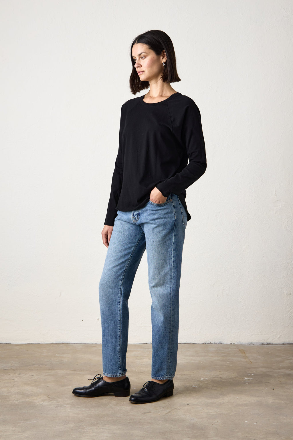 BROCK FINE JERSEY DOLMAN TEE