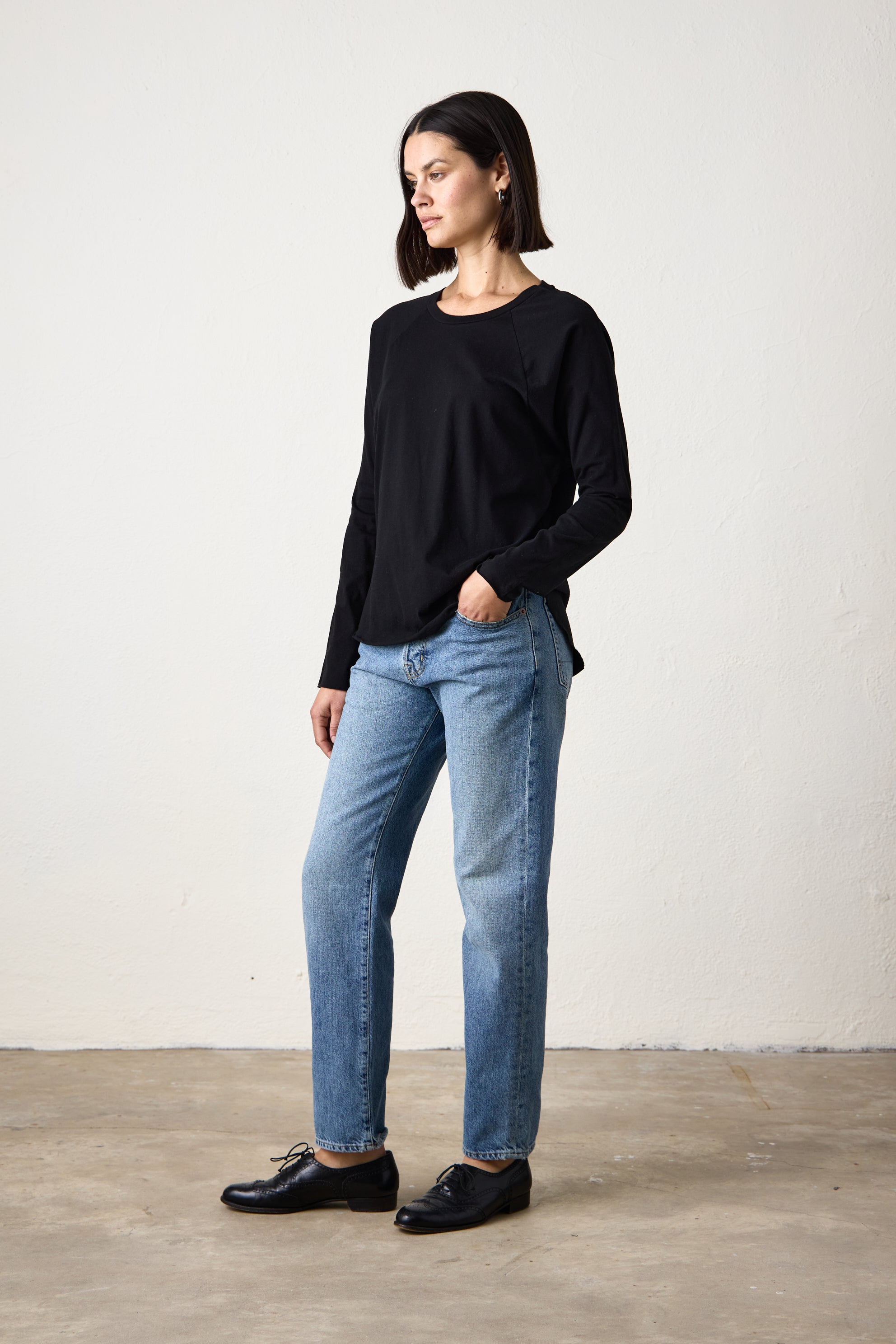 BROCK FINE JERSEY DOLMAN TEE