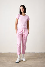 Tara Lux Jersey Mini Crew Tee