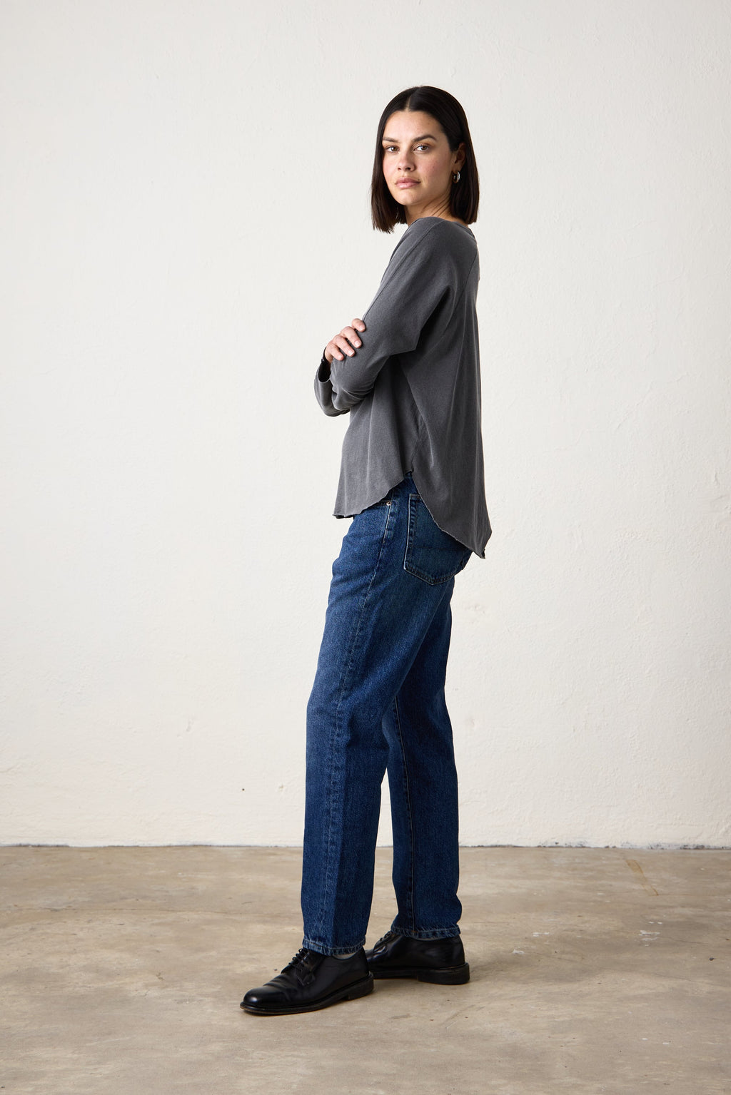 BROCK FINE JERSEY DOLMAN TEE