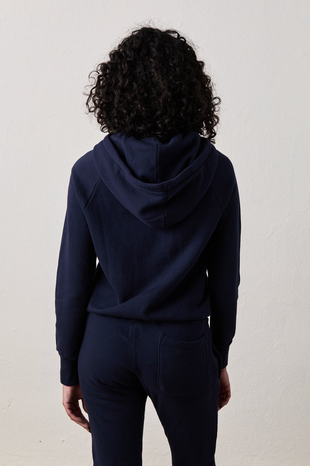 Lisse Fitted Loop Terry Hoodie