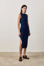 Amelia Fitted Rib Dress