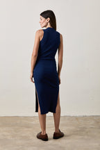 Amelia Fitted Rib Dress