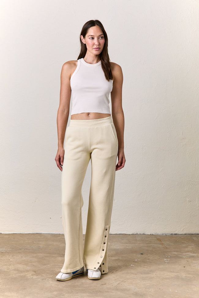 RAMONA COZY FLEECE WARMUP SWEATPANT Hover Image