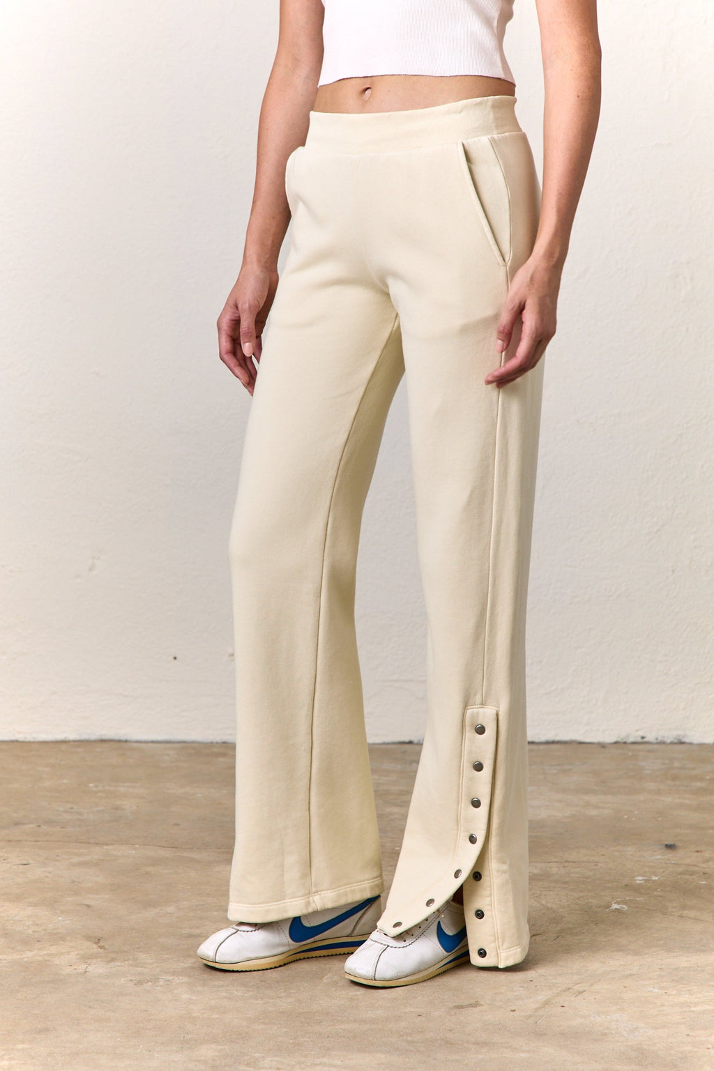 RAMONA COZY FLEECE WARMUP SWEATPANT