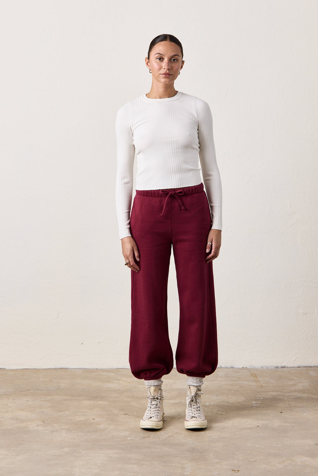 SHANE BILLOW COZY FLEECE SWEATPANT