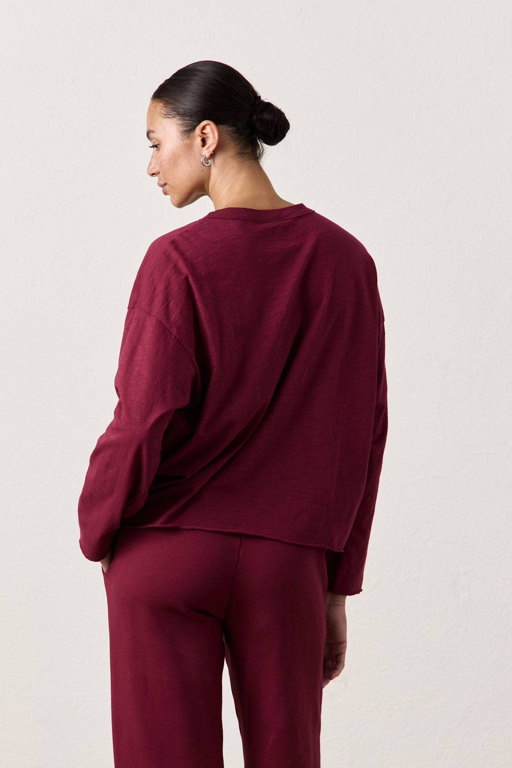 LOFFLER SLUB JERSEY BOXY TEE