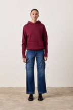 ELLIS RELAXED COZY FLEECE HOODY