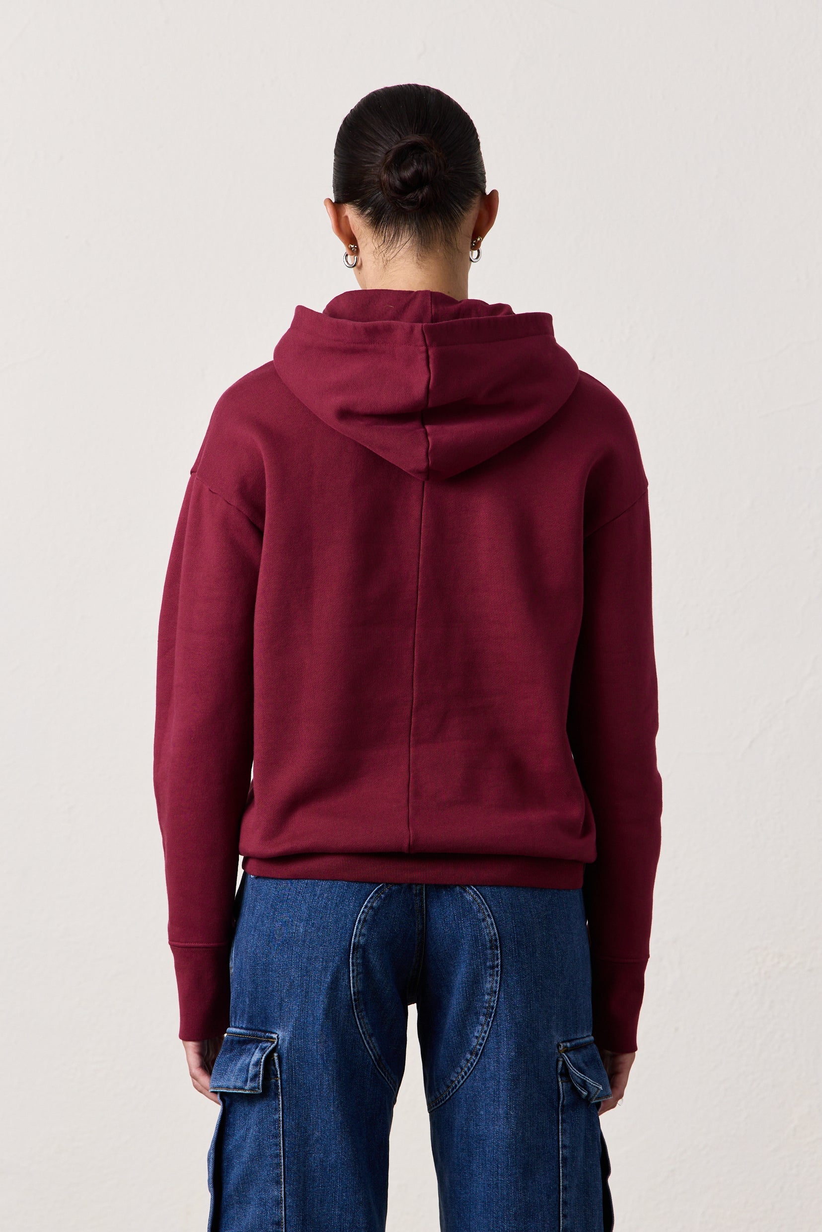ELLIS RELAXED COZY FLEECE HOODY