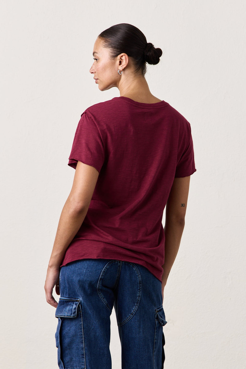 MOORE RELAXED SLUB JERSEY TEE