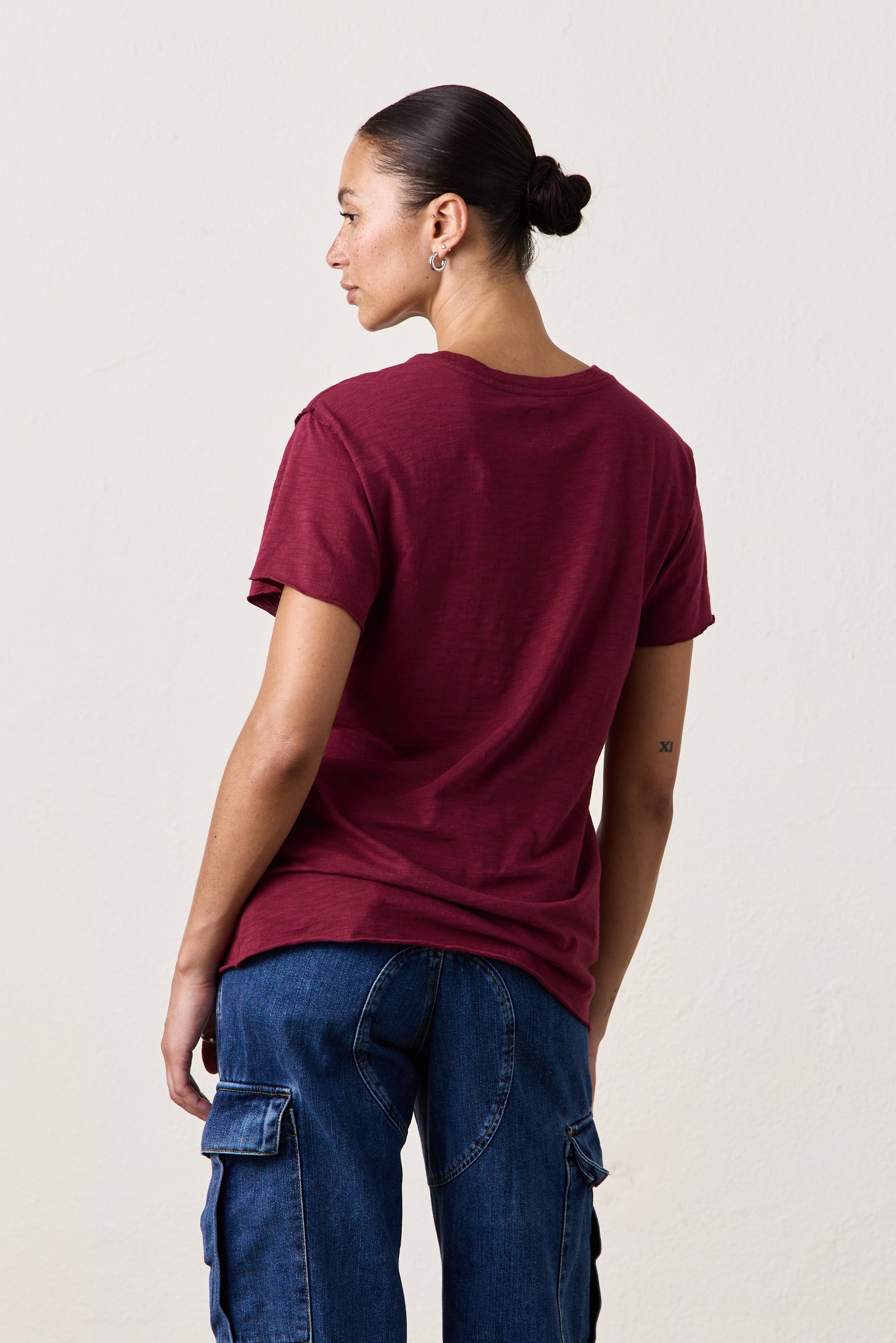 MOORE RELAXED SLUB JERSEY TEE