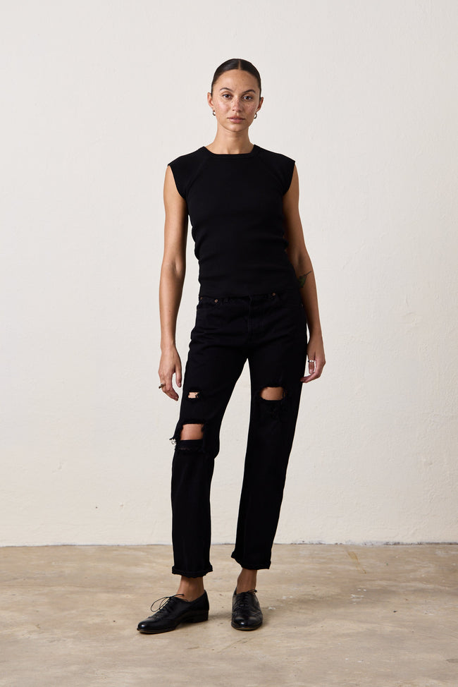 CHLOE FITTED RIB TEE Main Image