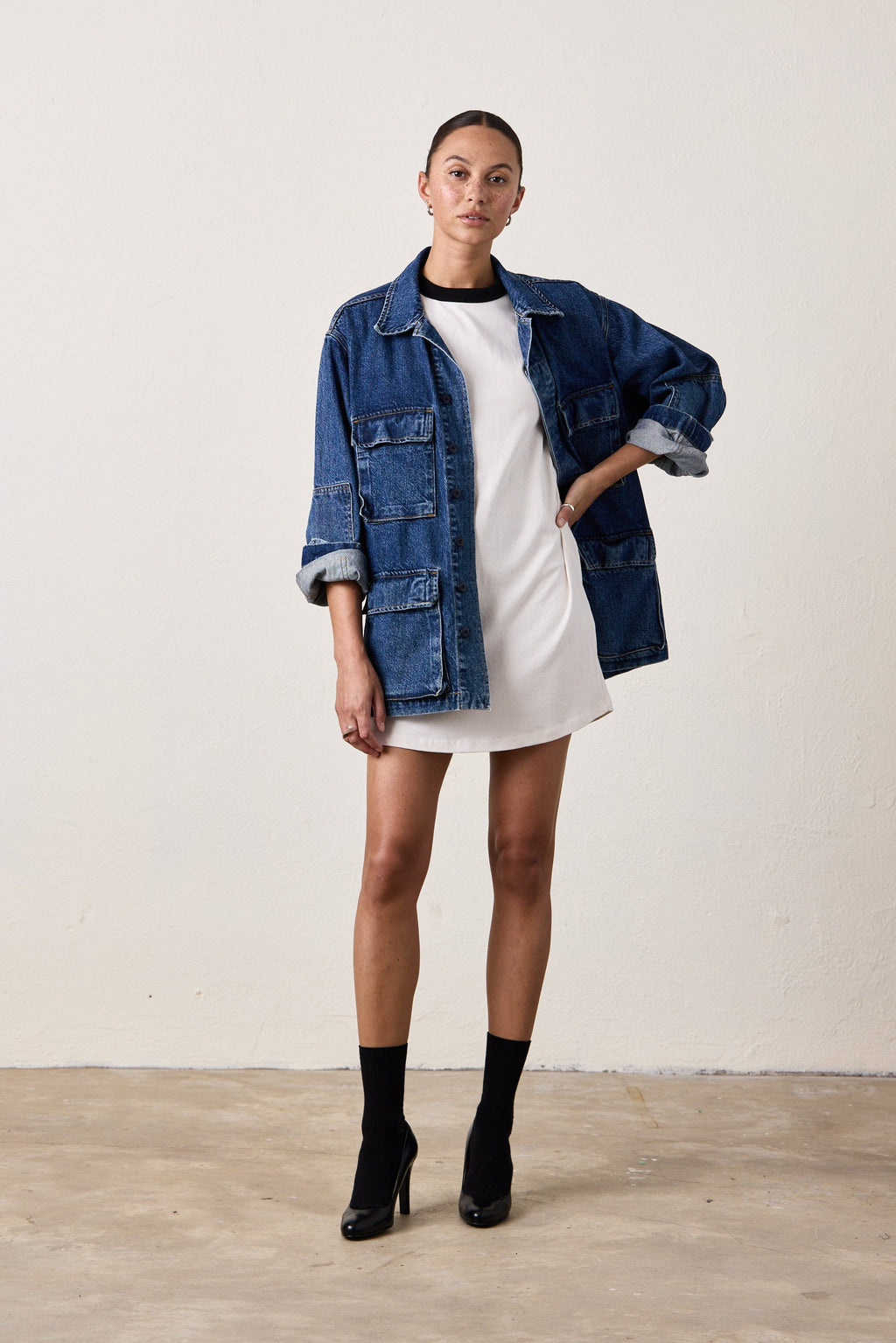 FRANKLIN BASEBALL JERSEY TEE DRESS