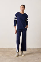 RILEY WIDE LEG JERSEY PANT