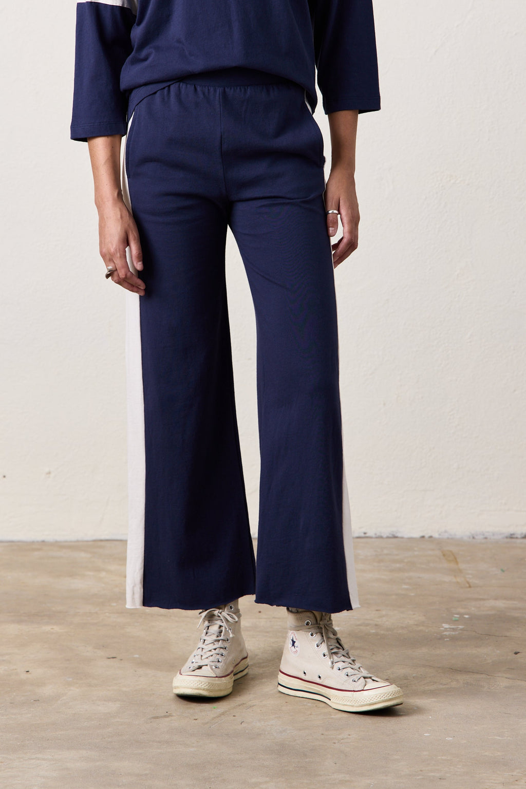 RILEY WIDE LEG JERSEY PANT