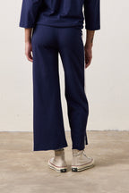 RILEY WIDE LEG JERSEY PANT
