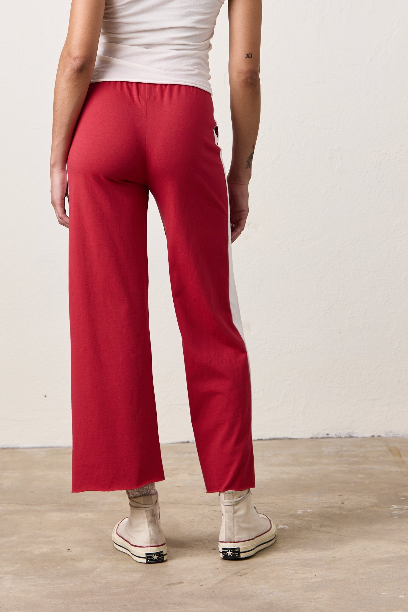 RILEY WIDE LEG JERSEY PANT