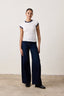 DELTA HIGH WAIST WIDE LEG JEAN