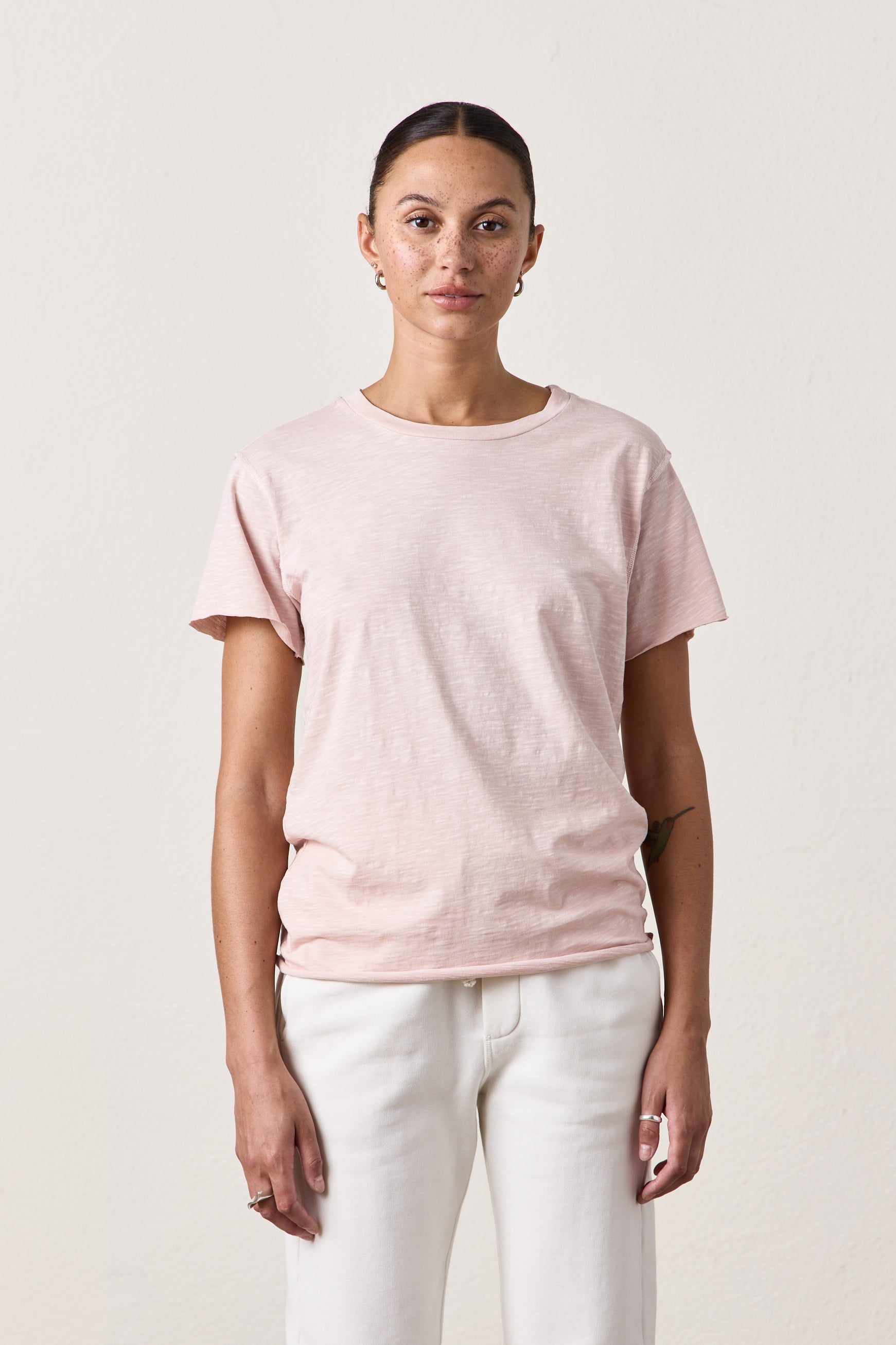 MOORE RELAXED SLUB JERSEY TEE