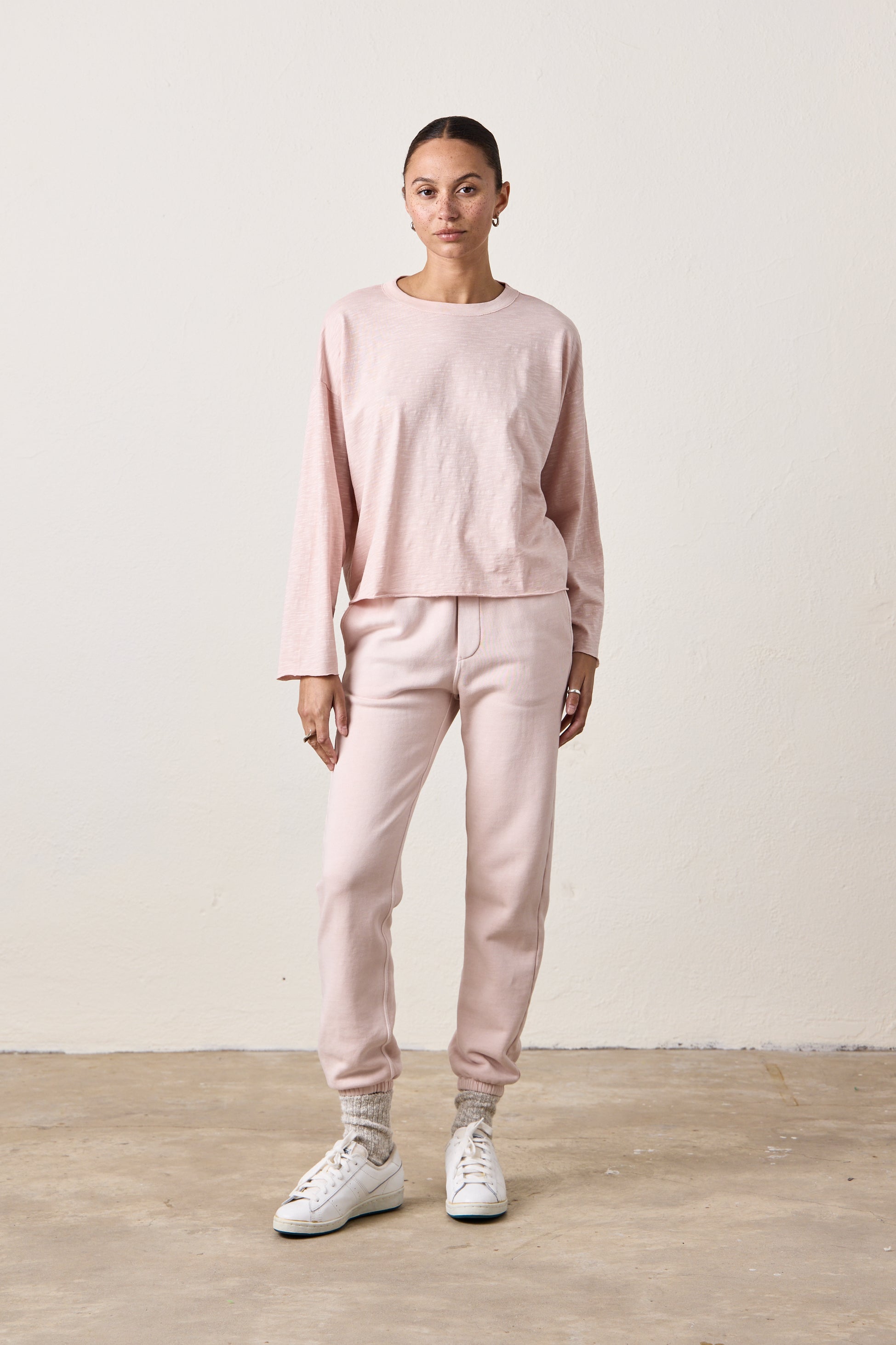 LOFFLER SLUB JERSEY BOXY TEE