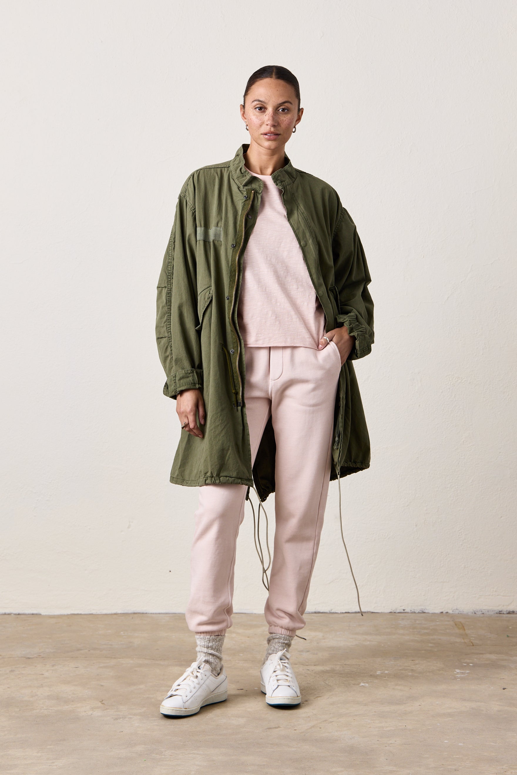 LOFFLER SLUB JERSEY BOXY TEE