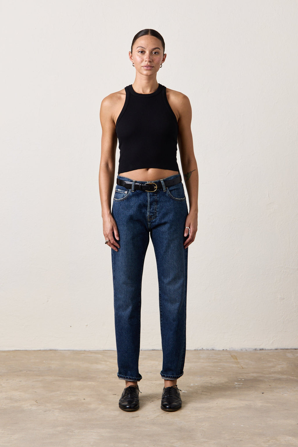 Owen Mid Rise Slim Straight Jean