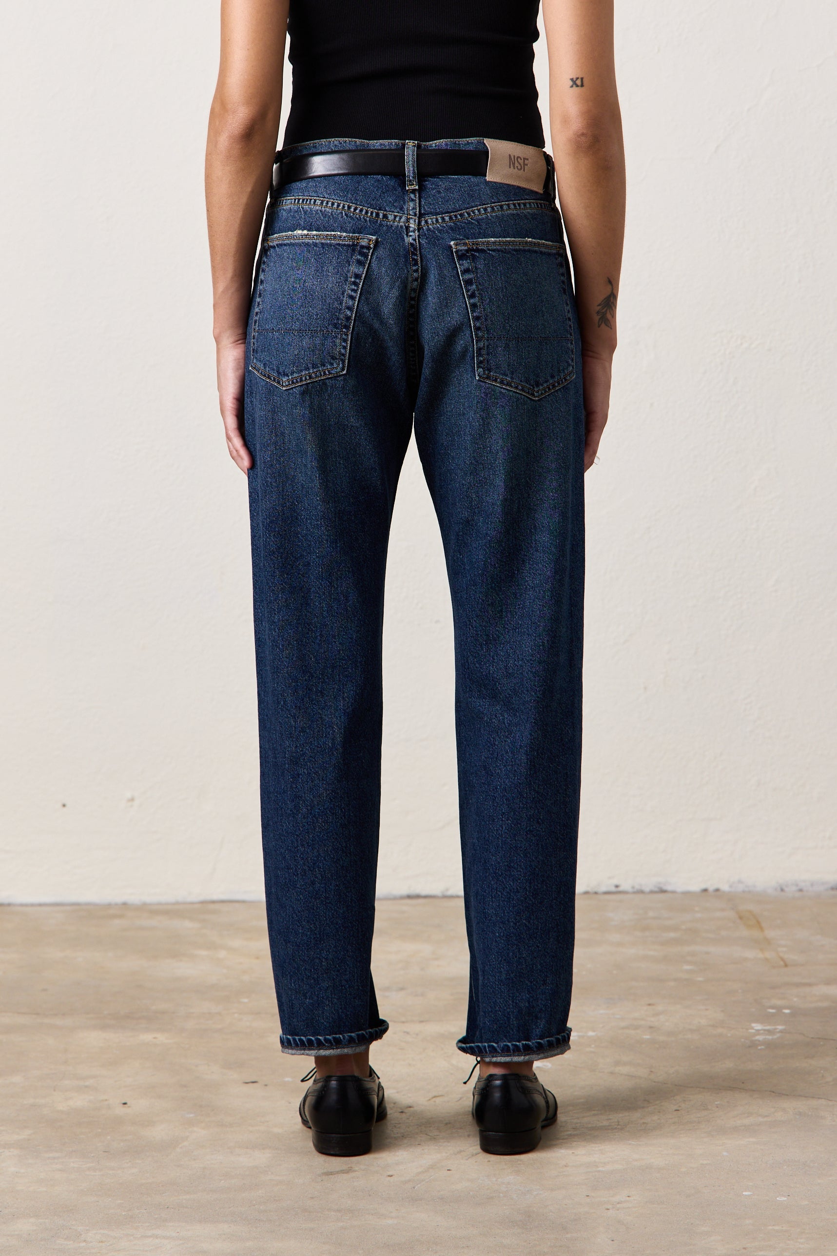 Owen Mid Rise Slim Straight Jean