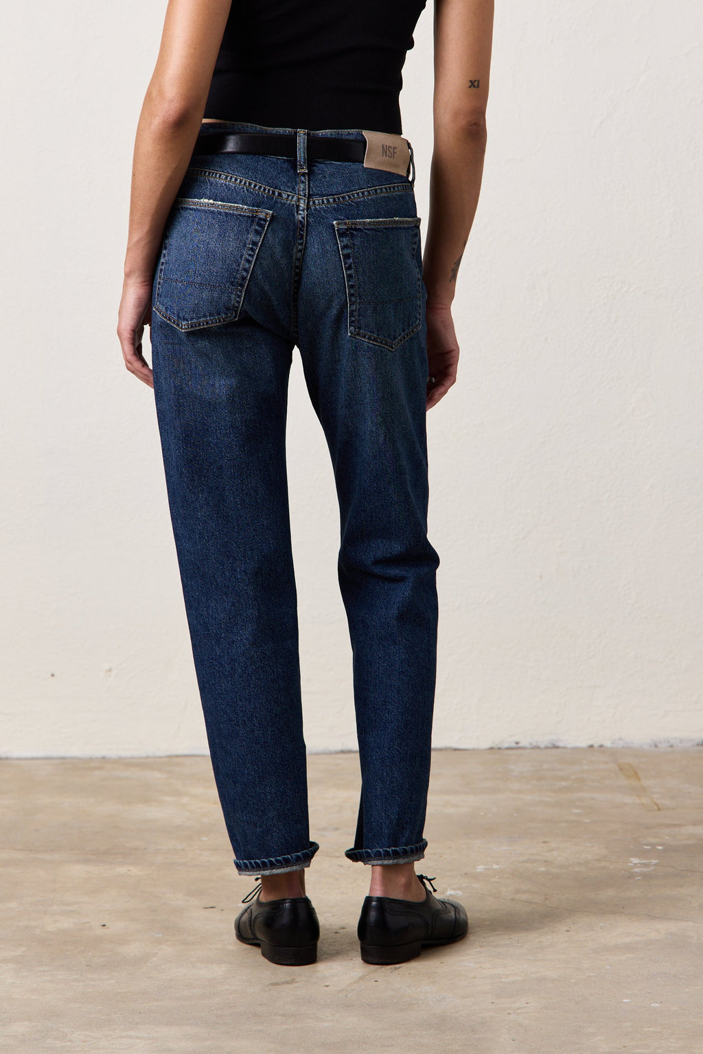 Owen Mid Rise Slim Straight Jean