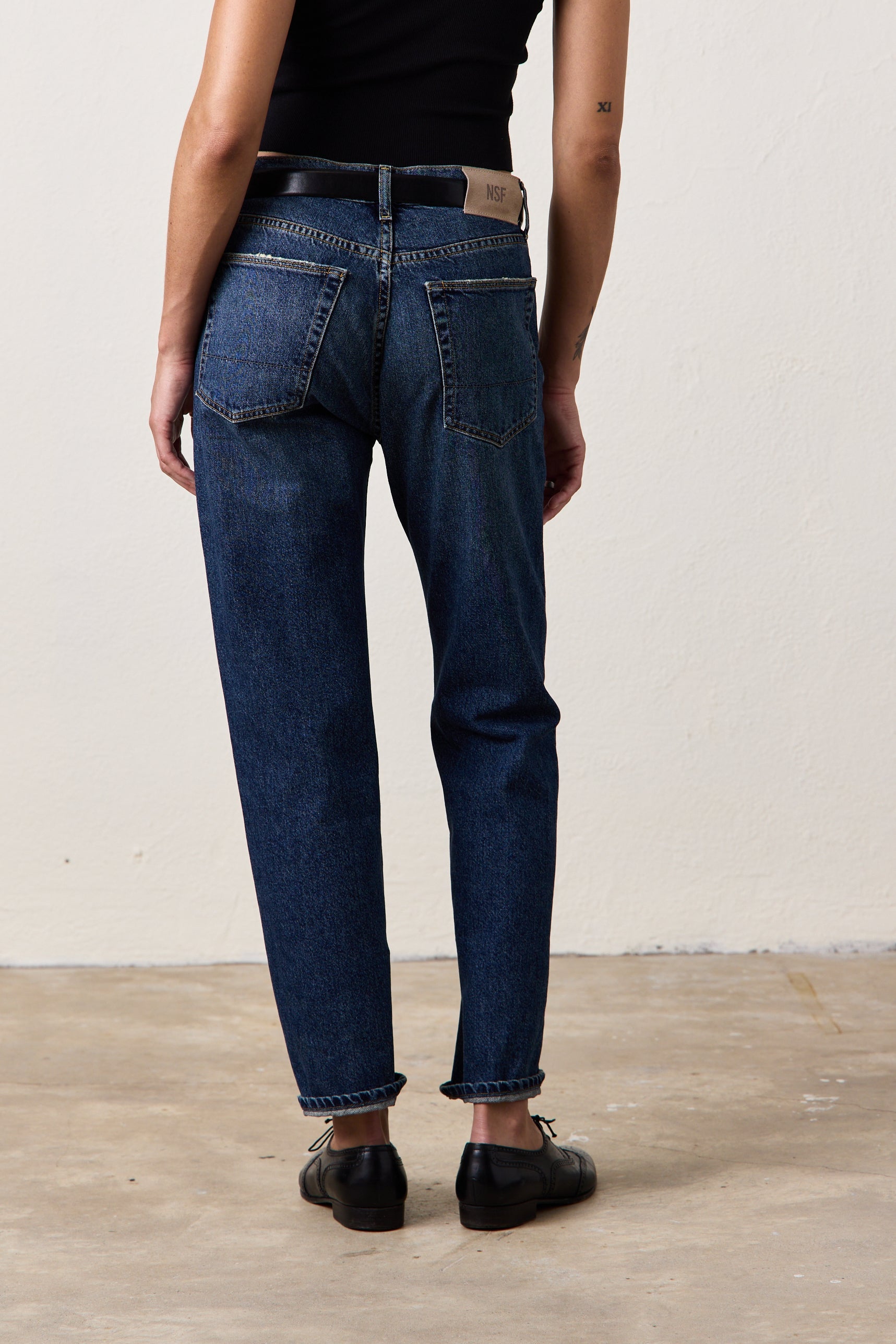 Owen Mid Rise Slim Straight Jean