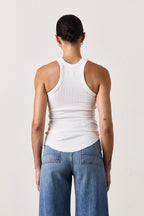 Alexa Fitted Rib Tank
