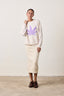 X Jacquie Aiche Sweet Leaf Cashmere Crew