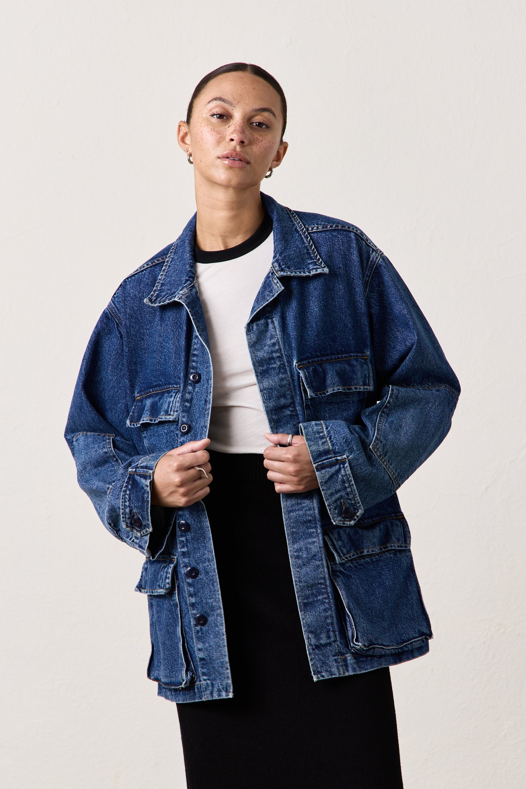 ROMEO OVERSIZED DENIM JACKET
