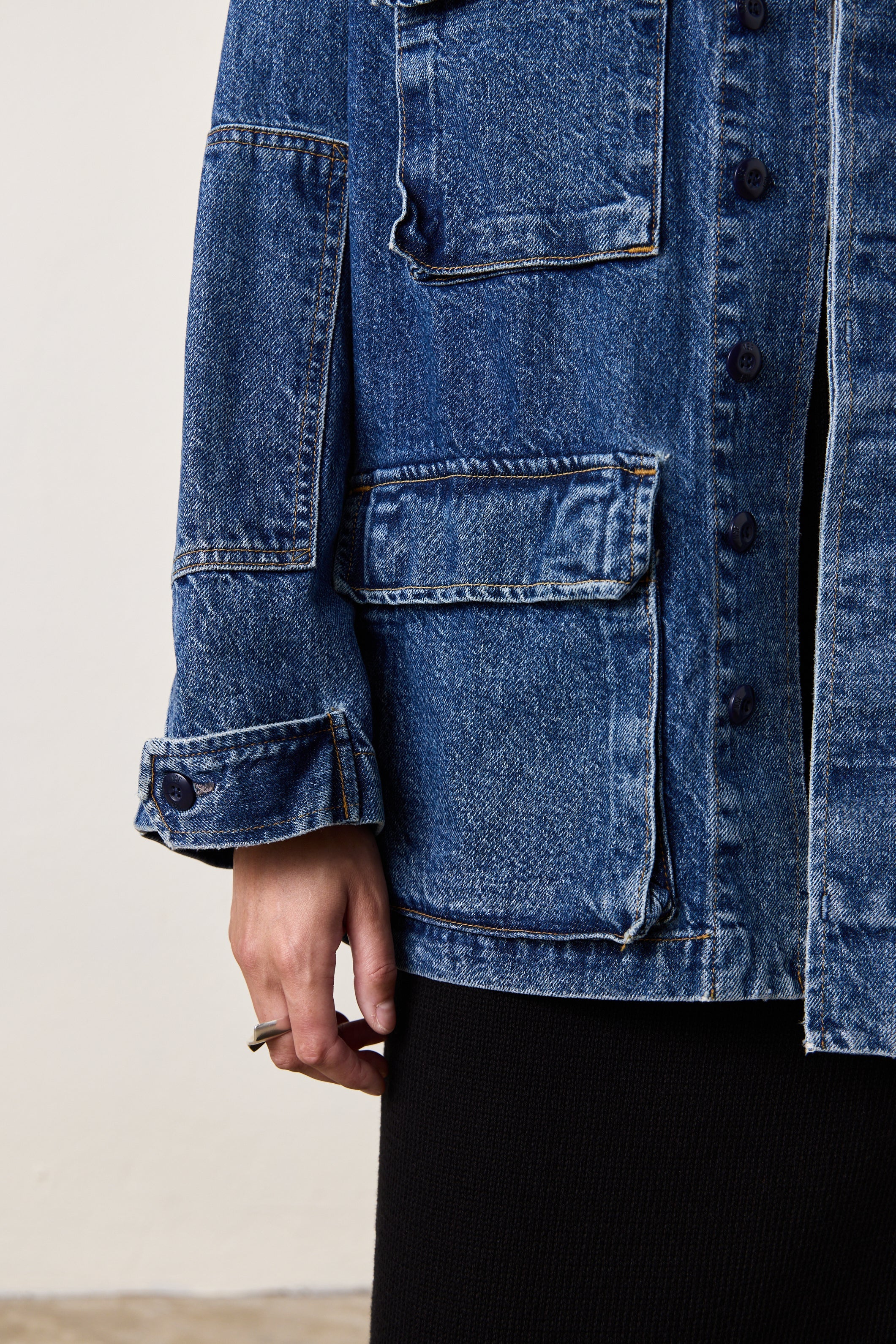 ROMEO OVERSIZED DENIM JACKET