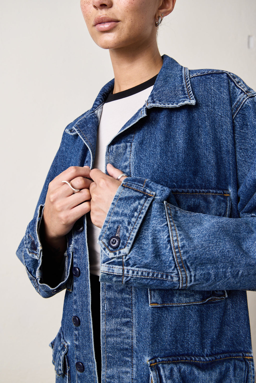ROMEO OVERSIZED DENIM JACKET