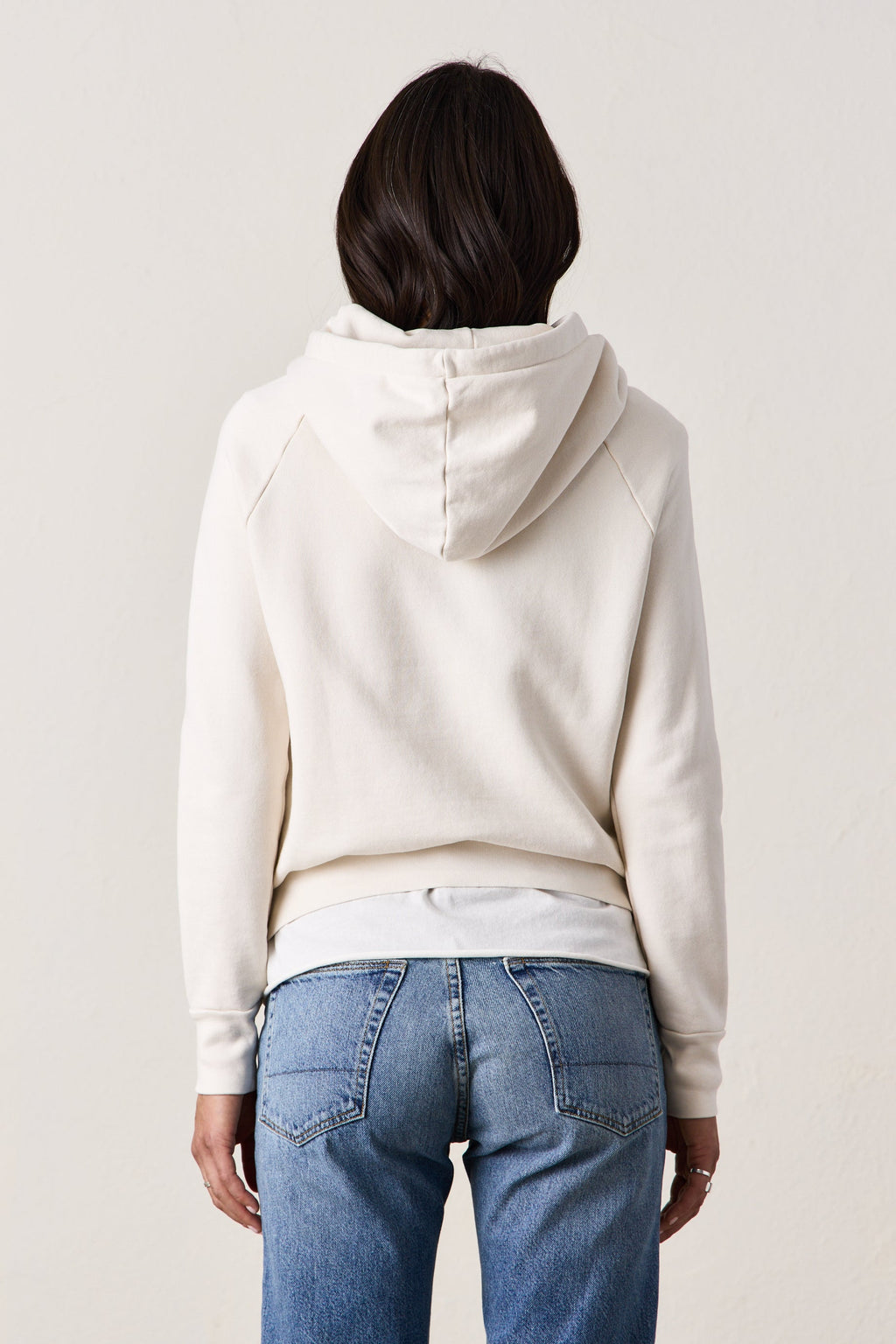 Lisse Fitted Loop Terry Hoodie