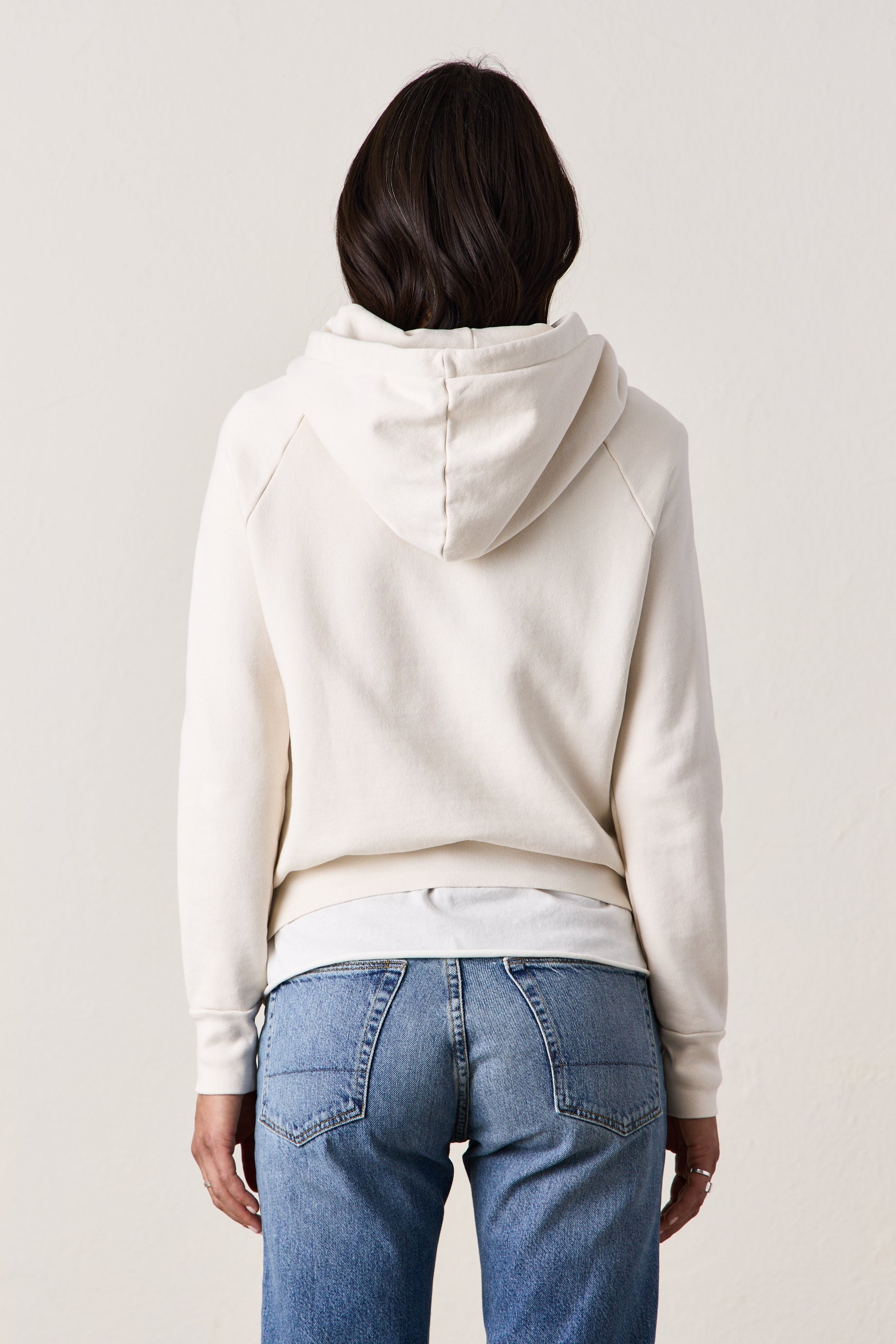 Lisse Fitted Loop Terry Hoodie