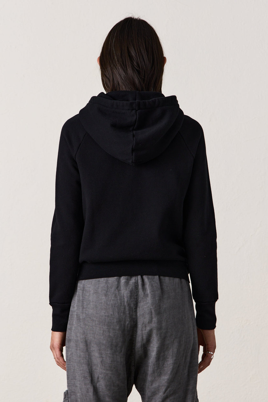 Lisse Fitted Loop Terry Hoodie