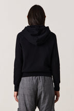 Lisse Fitted Loop Terry Hoodie
