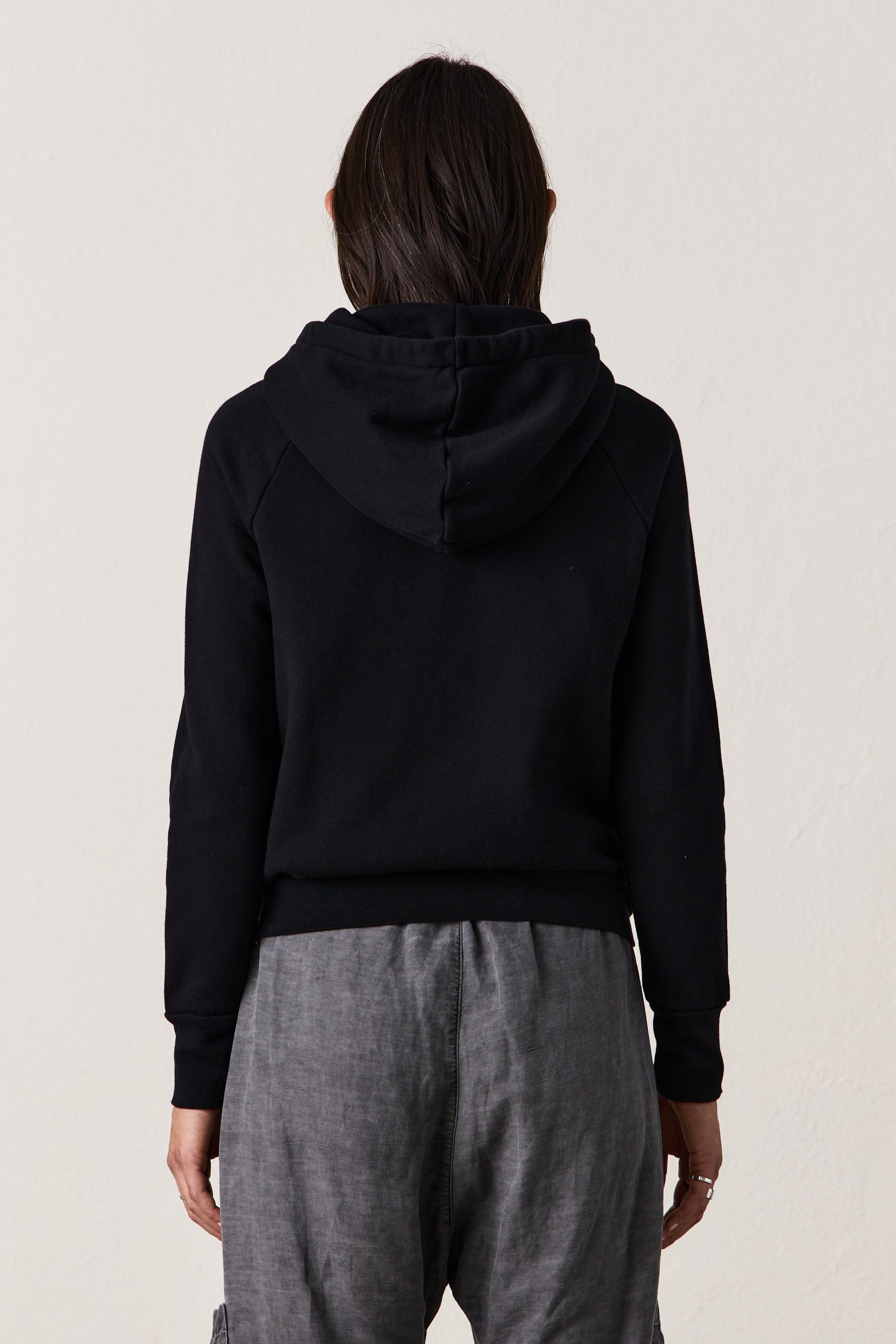 Lisse Fitted Loop Terry Hoodie