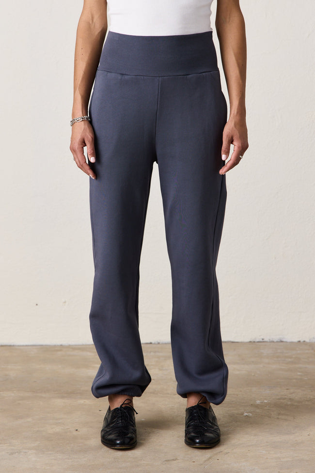 BLAKES RIB WAISTED COZY FLEECE SWEATPANT Main Image
