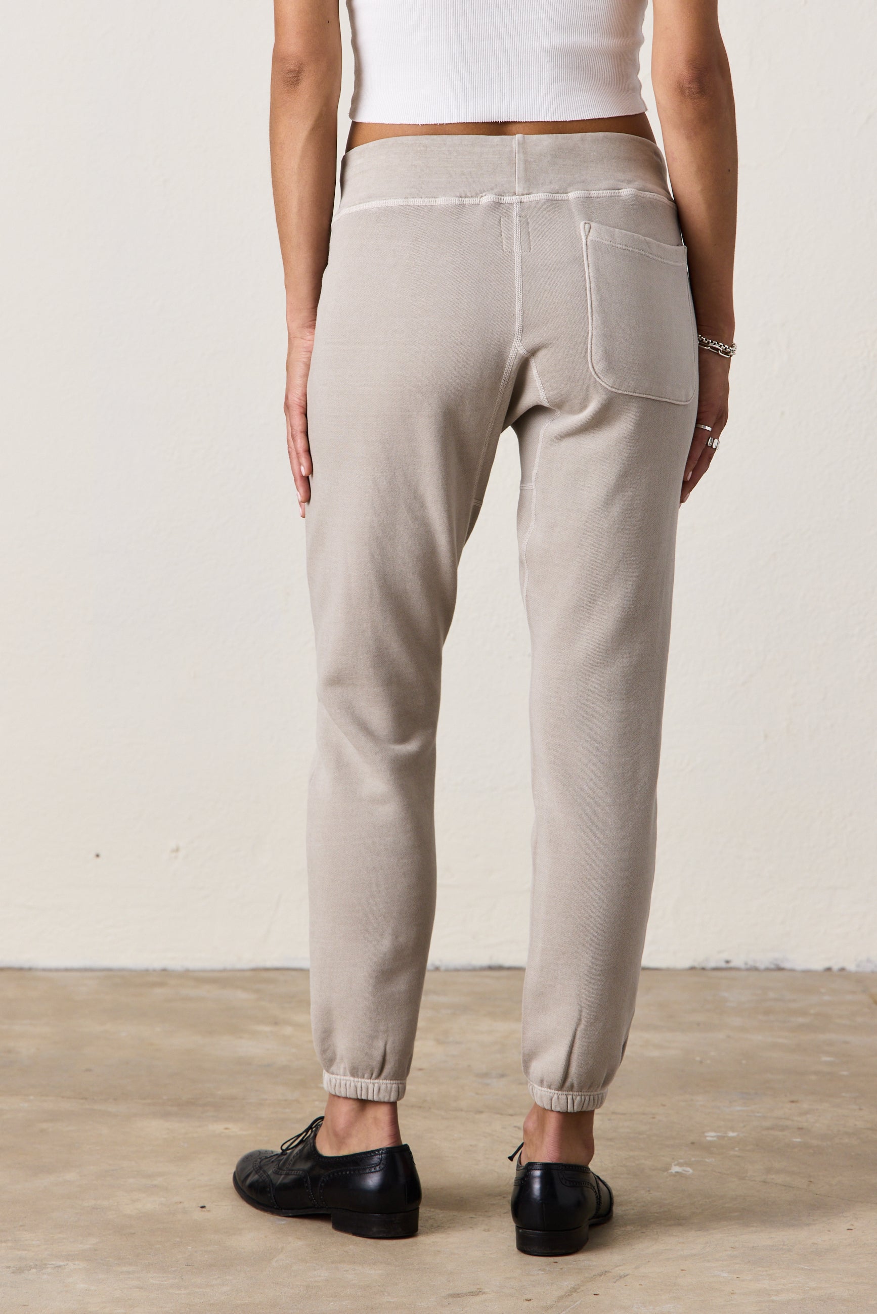 SAYDE SLIM LOOP TERRY SWEATPANT