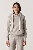 LISSE FITTED LOOP TERRY HOODY